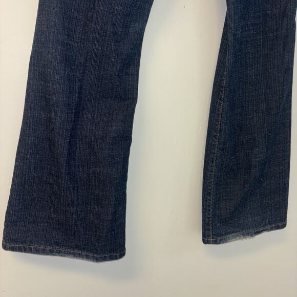 Calvin Klein Womens Jeans Size 13 Bootcut Mid Rise Flare Denim Casual‎ Y2K 70’s - Picture 9 of 12